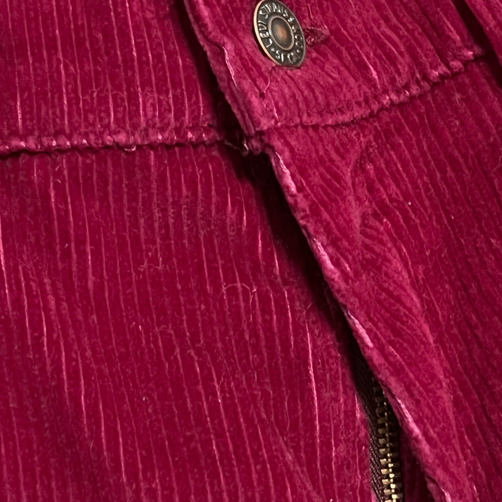 1980s Levis Vintage Corduroy Pants - Picture 6 of 8